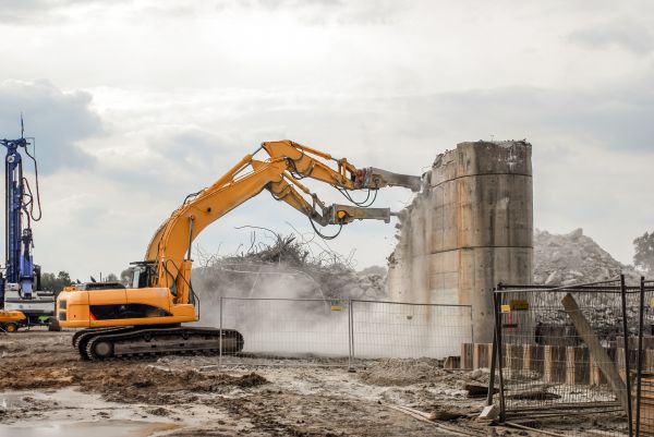 Silo Demolition in Fairfield