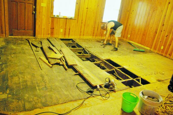 Subfloor Demolition in Fairfield