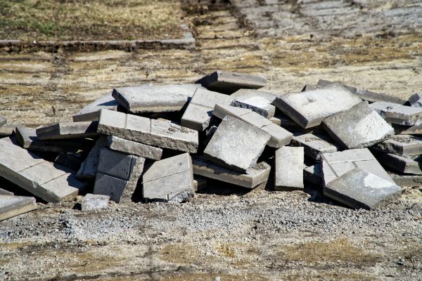 Patio Slab Demolition in Fairfield